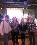 with fellow Oklahoma Music Hall of Fame members Chick Rains, Barbara McAlister and CH Parker at Ron Boren's C.O.L.